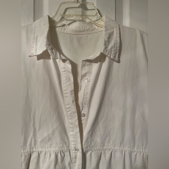 White jean dress - Picture 2 of 5